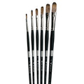Trekell Legion Complete Long Filbert Brush Set - Long Handle Trekell Art Supplies