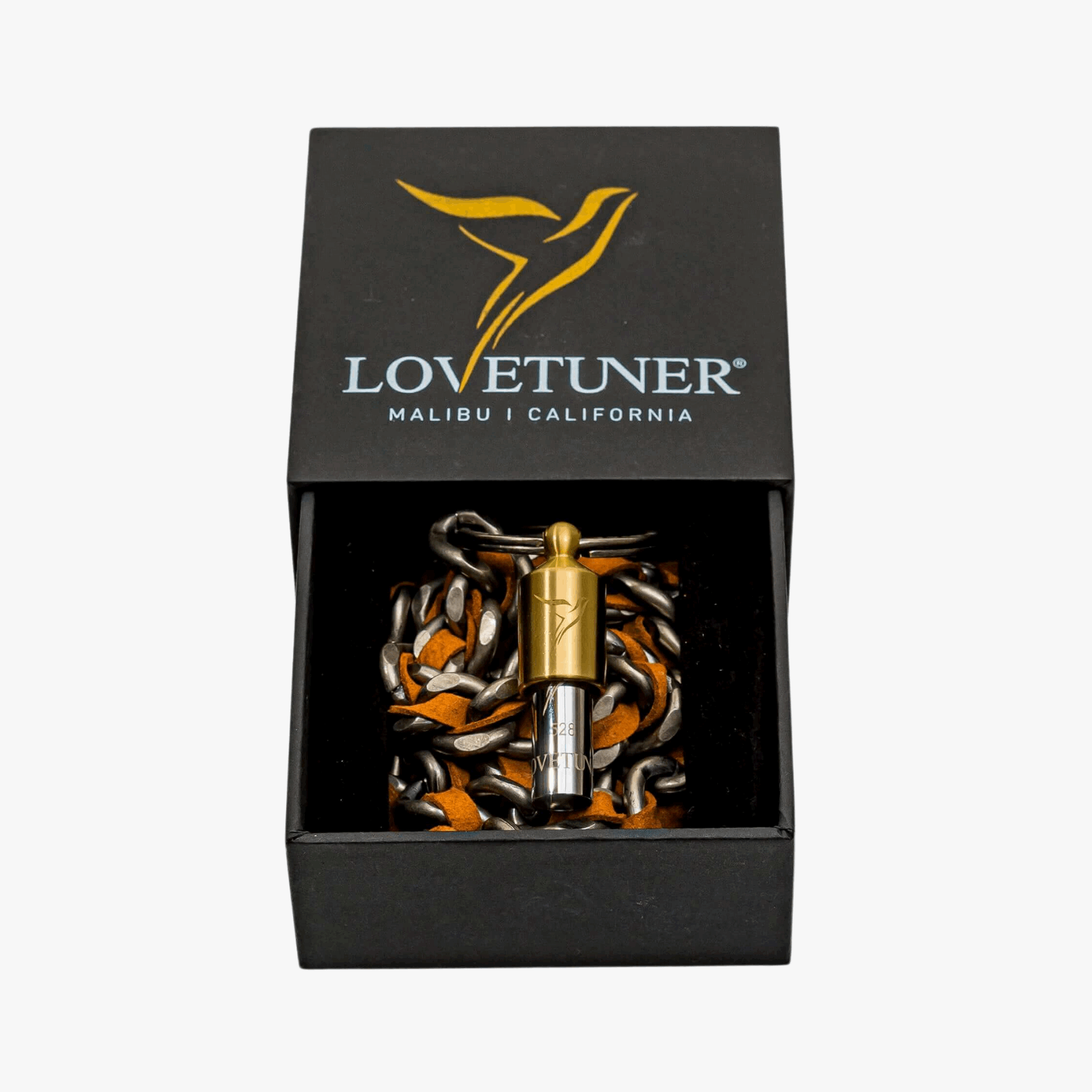 Lovetuner Keychain Bronze 528hz Breathing & Meditation Device Lovetuner