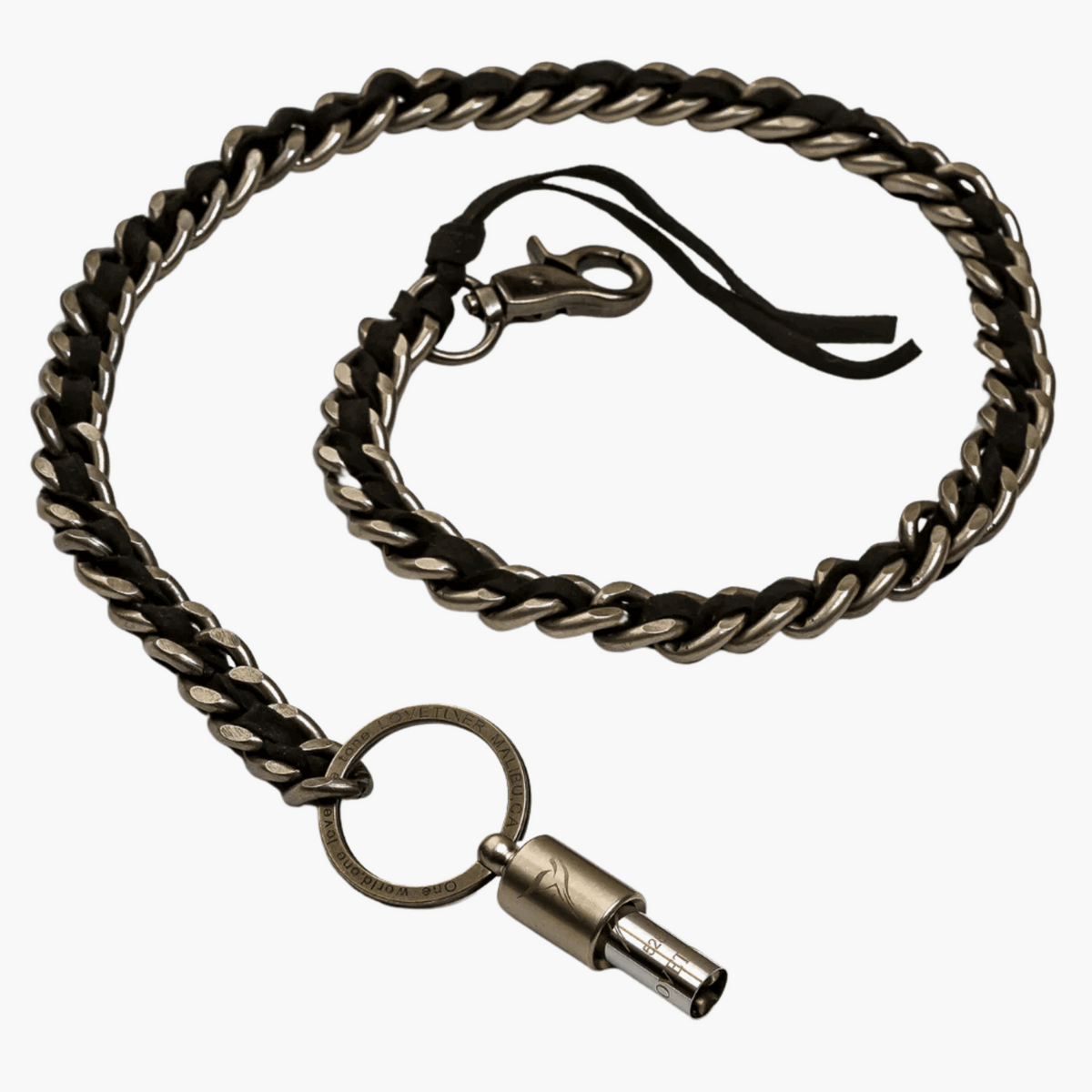 Lovetuner Keychain Silver 528hz Breathing & Meditation Device Lovetuner