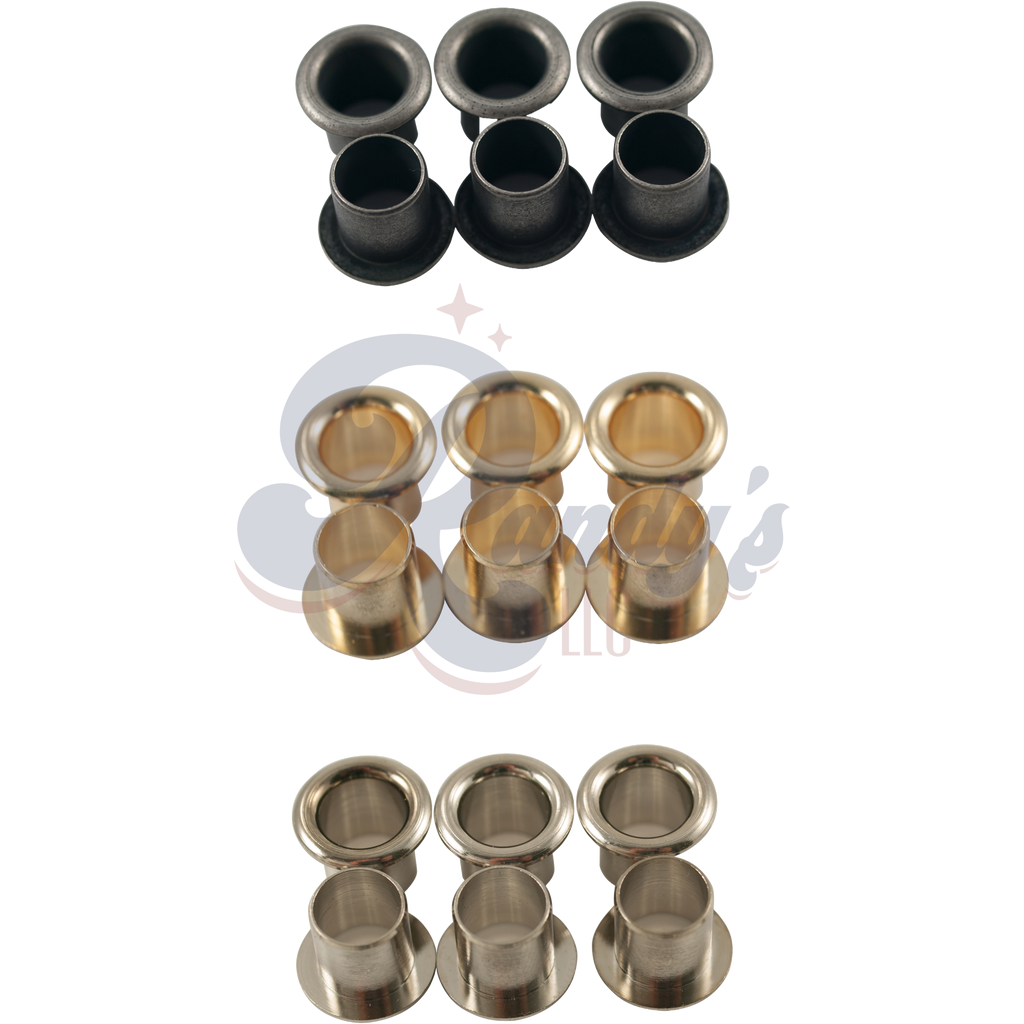 Kluson Replacement Stamped Eyelet Bushings for Deluxe & Supreme Series (6-Pack) - Fits Gibson® CLOSEOUT Randy's LLC