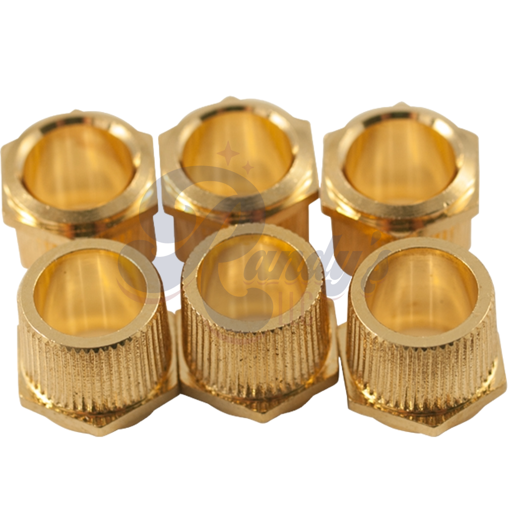 Kluson Replacement Tuner Hex Bushings for Deluxe & Supreme Series (6-Pack) - Fits Gibson® Randy's LLC