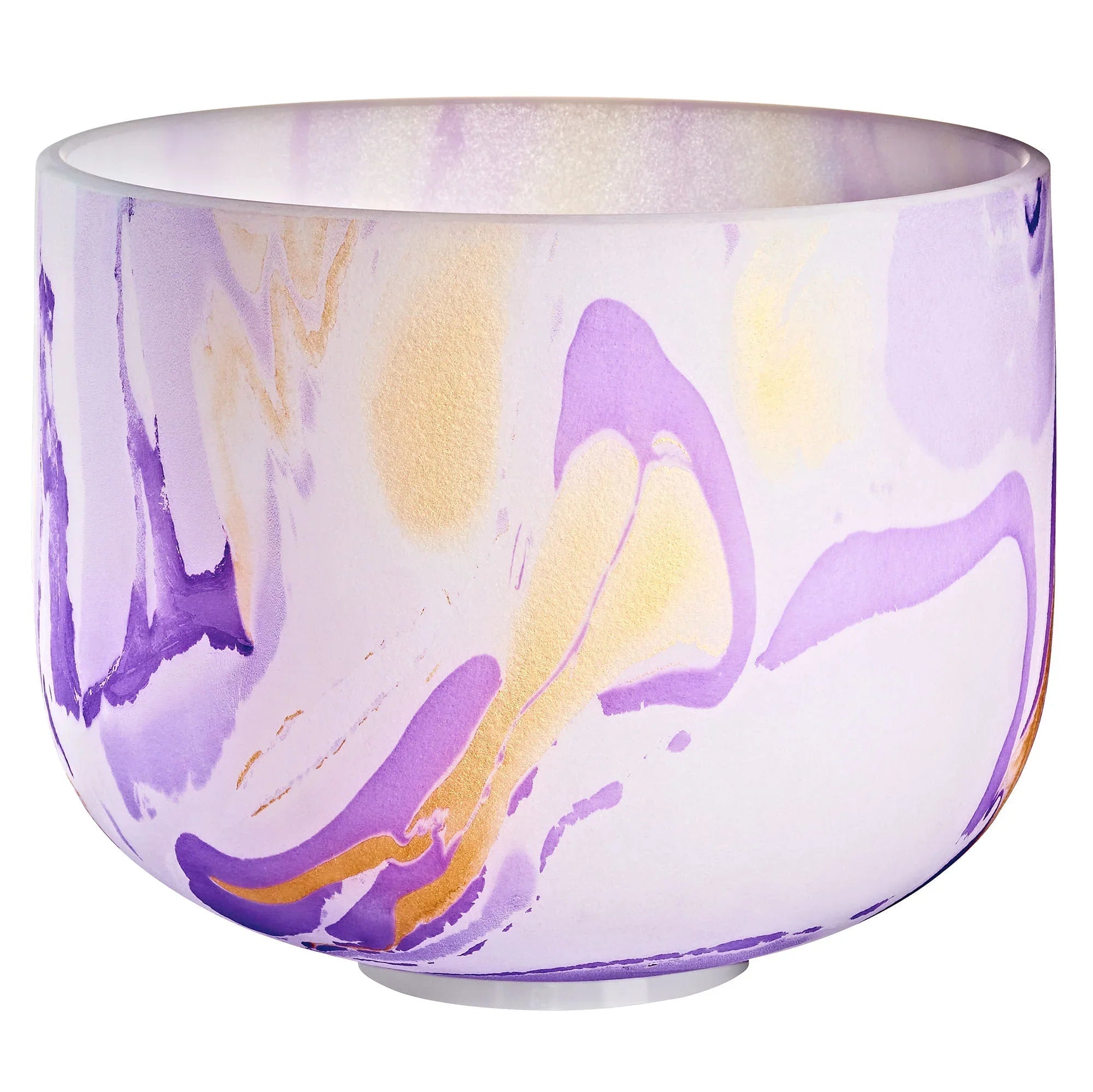 10" Marble Crystal Singing Bowl, B4, Crown Chakra, 432 Hz Utah Energy Healing Center