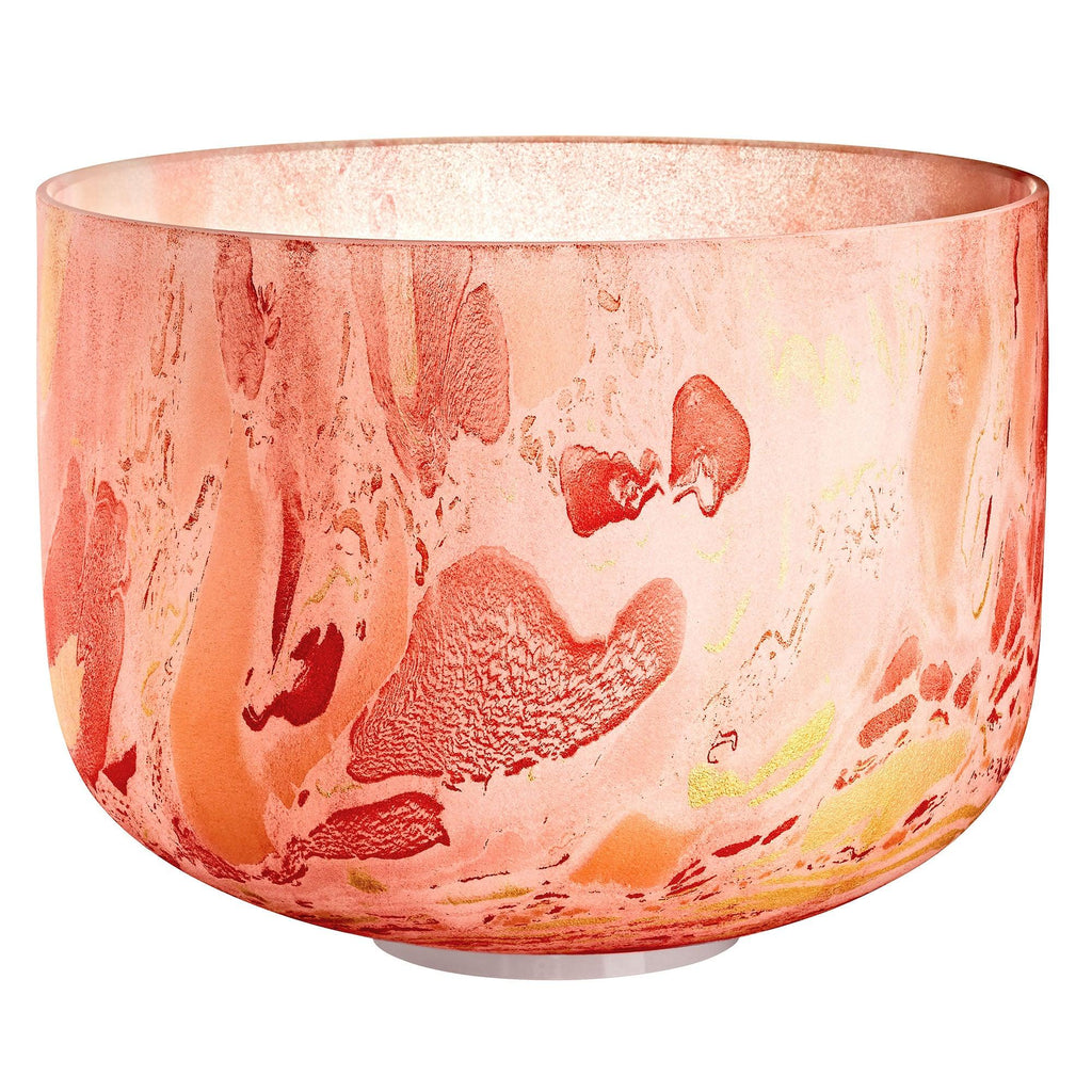 10" Marble Crystal Singing Bowl, D4, Sacral Chakra, 432 Hz Utah Energy Healing Center