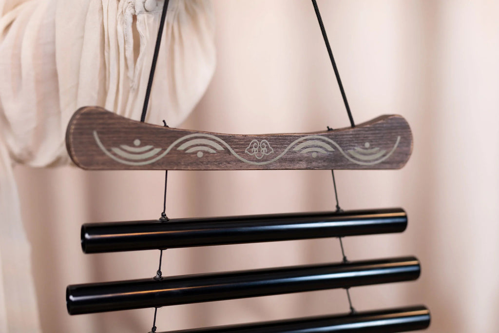 38" Meditation Flow Chime, 432 Hz, 10 Notes, C Minor, Black Utah Energy Healing Center