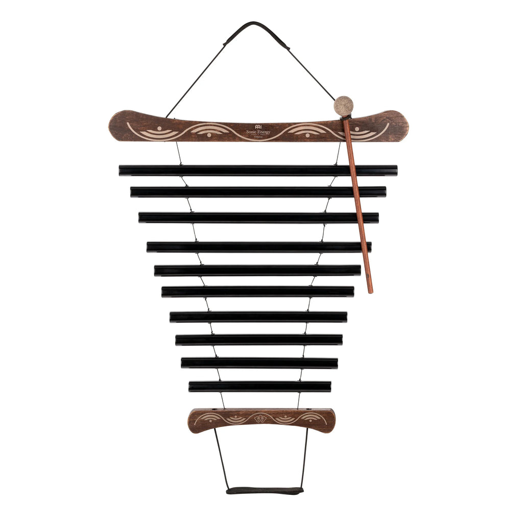 38" Meditation Flow Chime, 432 Hz, 10 Notes, C Minor, Black Utah Energy Healing Center