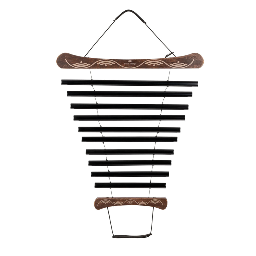 38" Meditation Flow Chime, 432 Hz, 10 Notes, C Minor, Black Utah Energy Healing Center