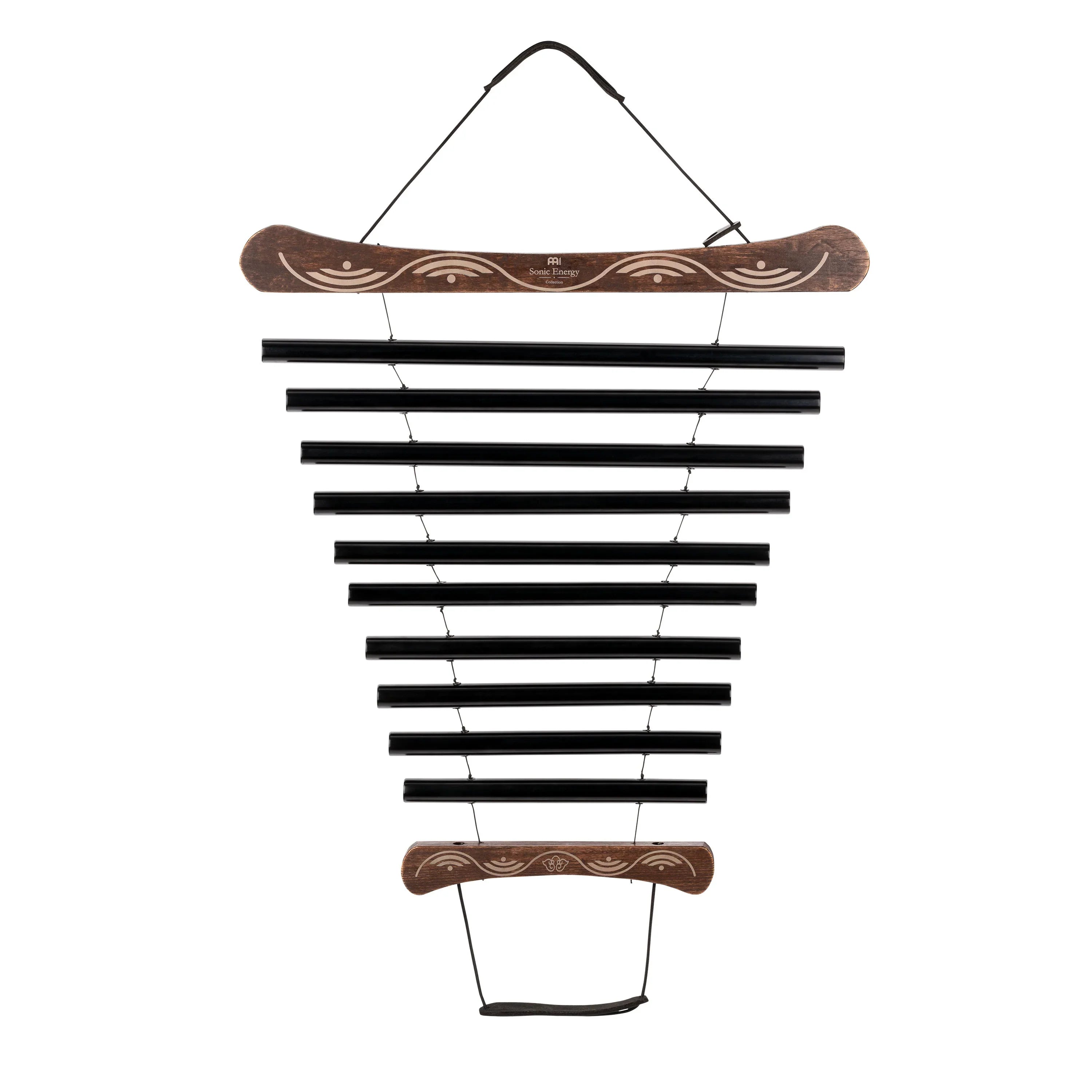 38" Meditation Flow Chime, 432 Hz, 10 Notes, C Minor, Black Utah Energy Healing Center
