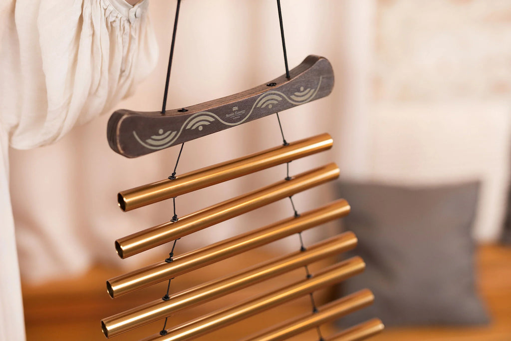 35" Meditation Flow Chime, 440 Hz, 10 Notes, D Major, Bronze Utah Energy Healing Center