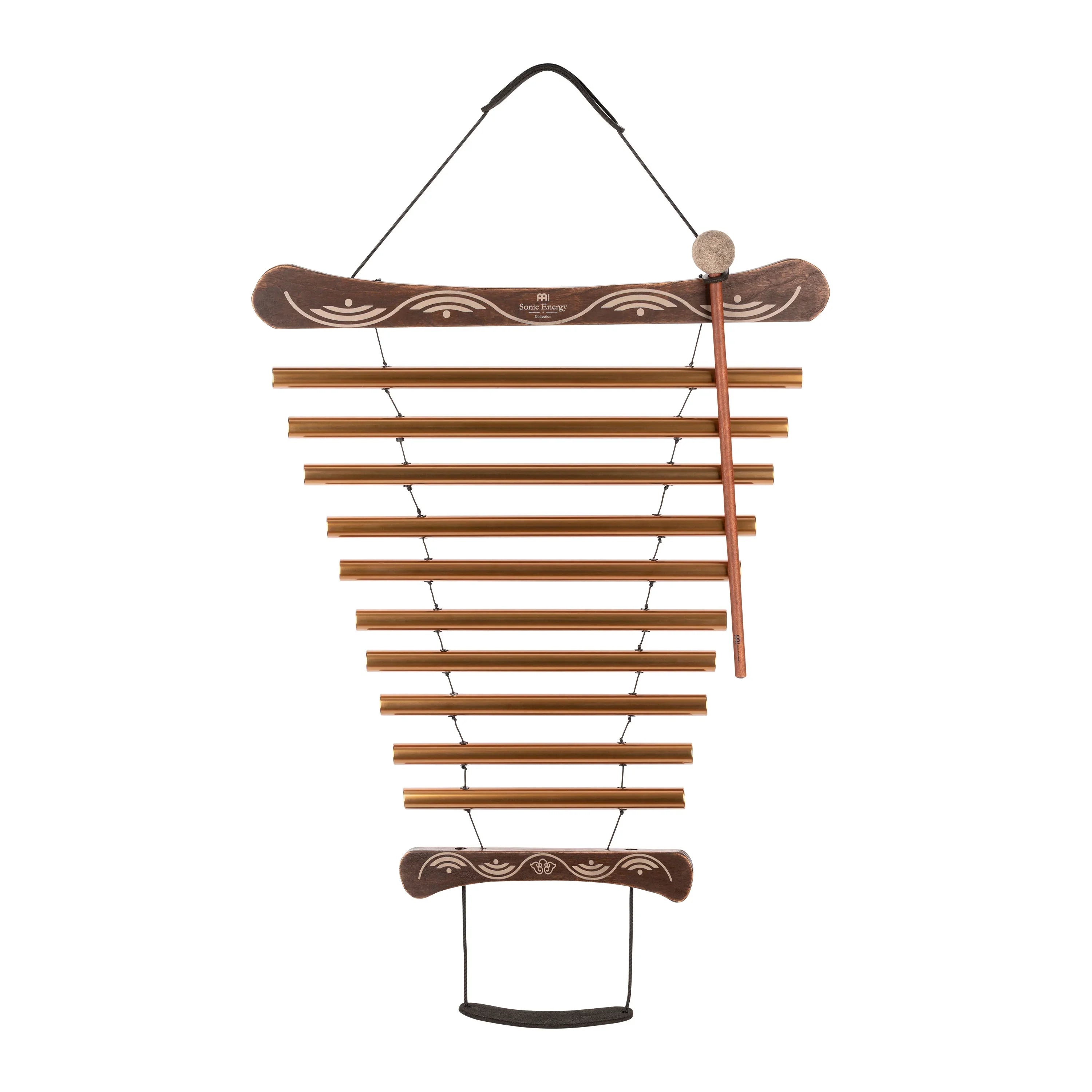 35" Meditation Flow Chime, 440 Hz, 10 Notes, D Major, Bronze Utah Energy Healing Center