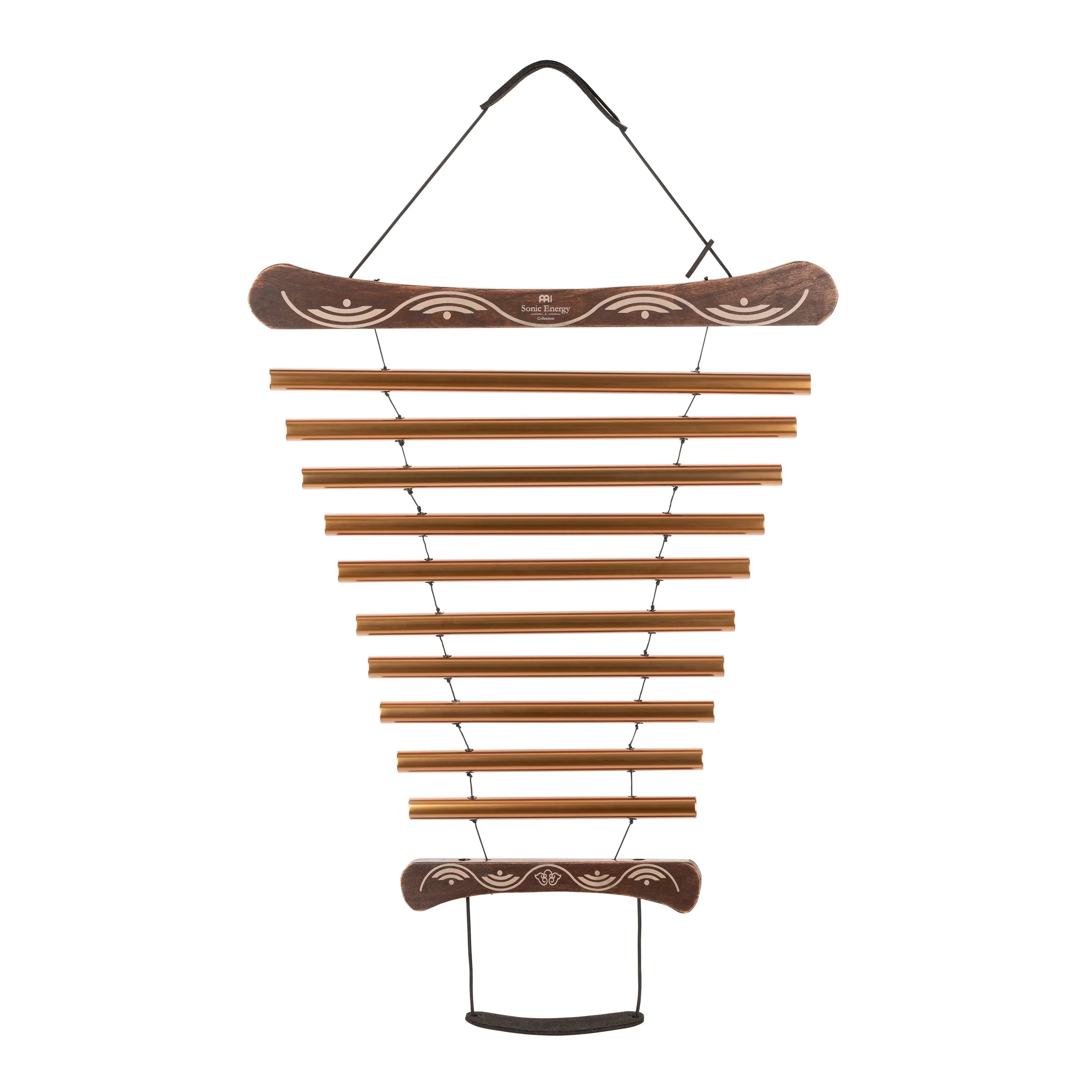 35" Meditation Flow Chime, 440 Hz, 10 Notes, D Major, Bronze Utah Energy Healing Center