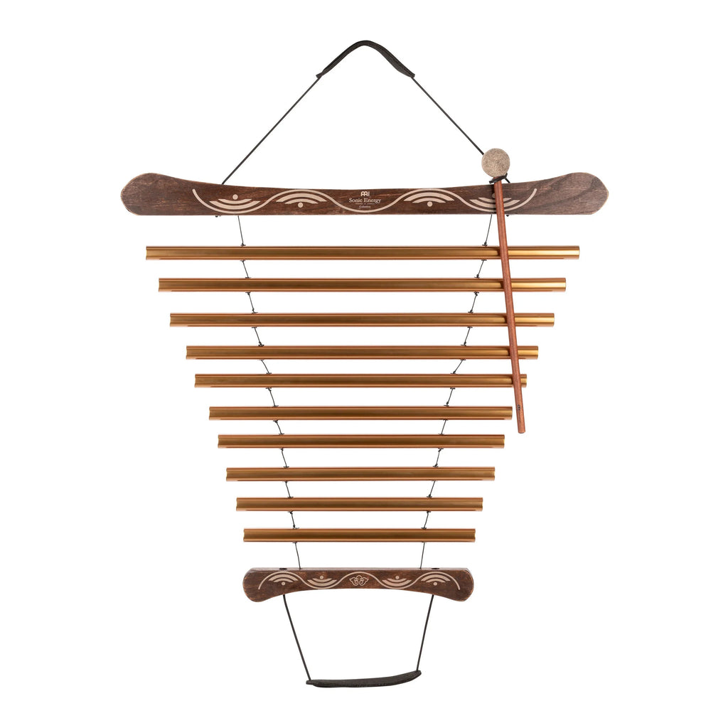 35" Meditation Flow Chime, 440 Hz, 10 Notes, G Major, Bronze Utah Energy Healing Center