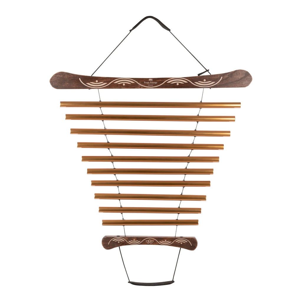 35" Meditation Flow Chime, 440 Hz, 10 Notes, G Major, Bronze Utah Energy Healing Center