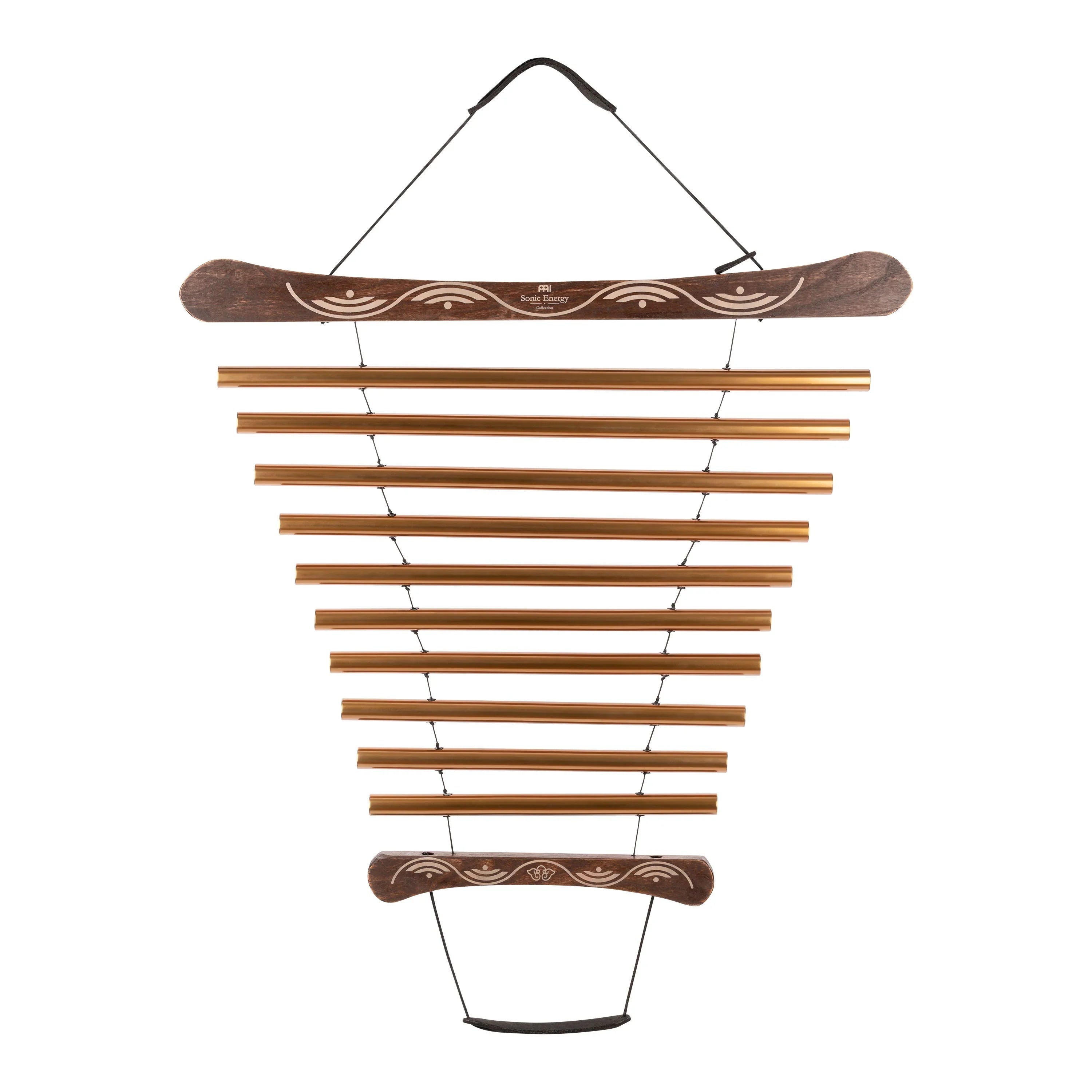 35" Meditation Flow Chime, 440 Hz, 10 Notes, G Major, Bronze Utah Energy Healing Center