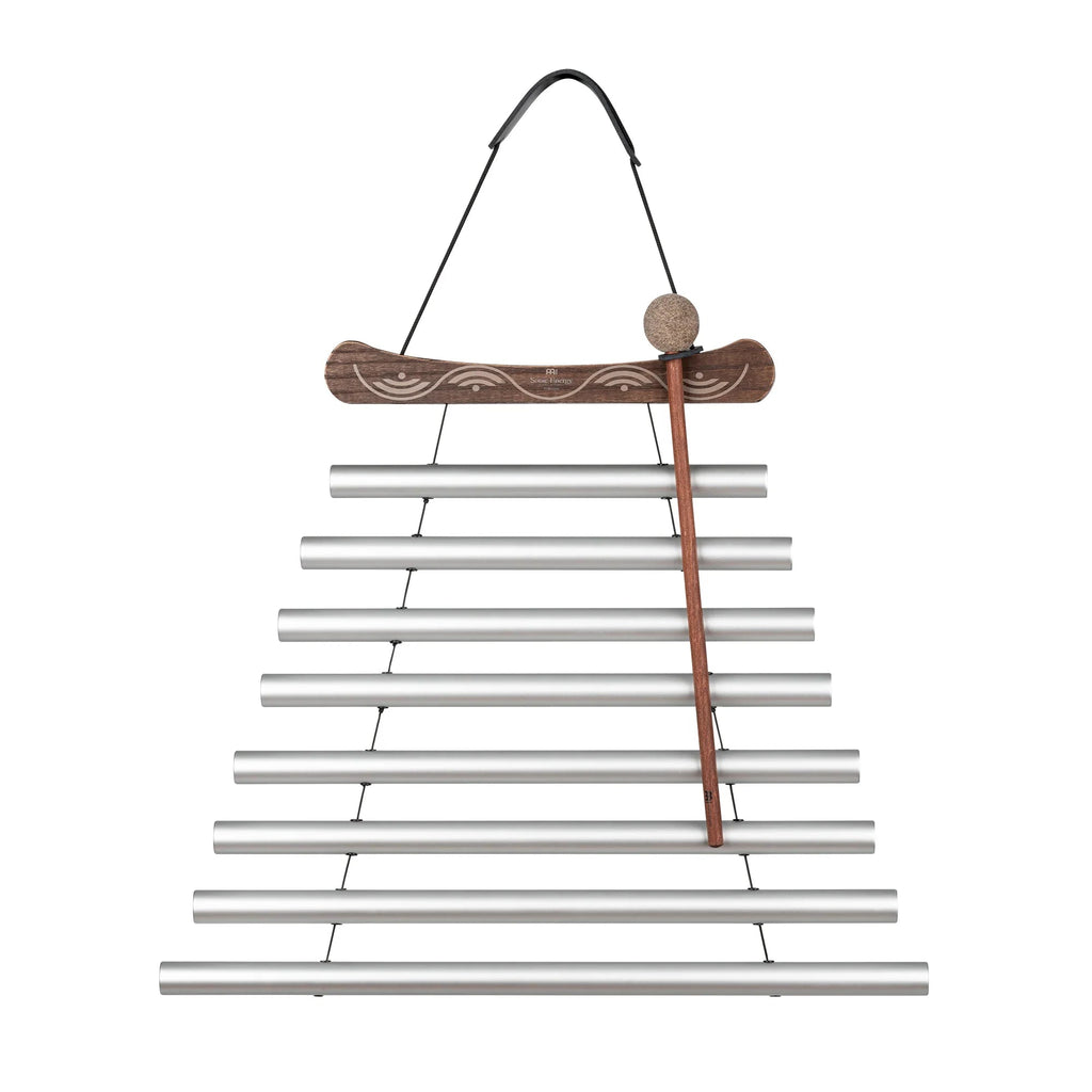 24" Meditation Flow Chime, 432 Hz, 8 Notes, C# Minor, Silver Utah Energy Healing Center