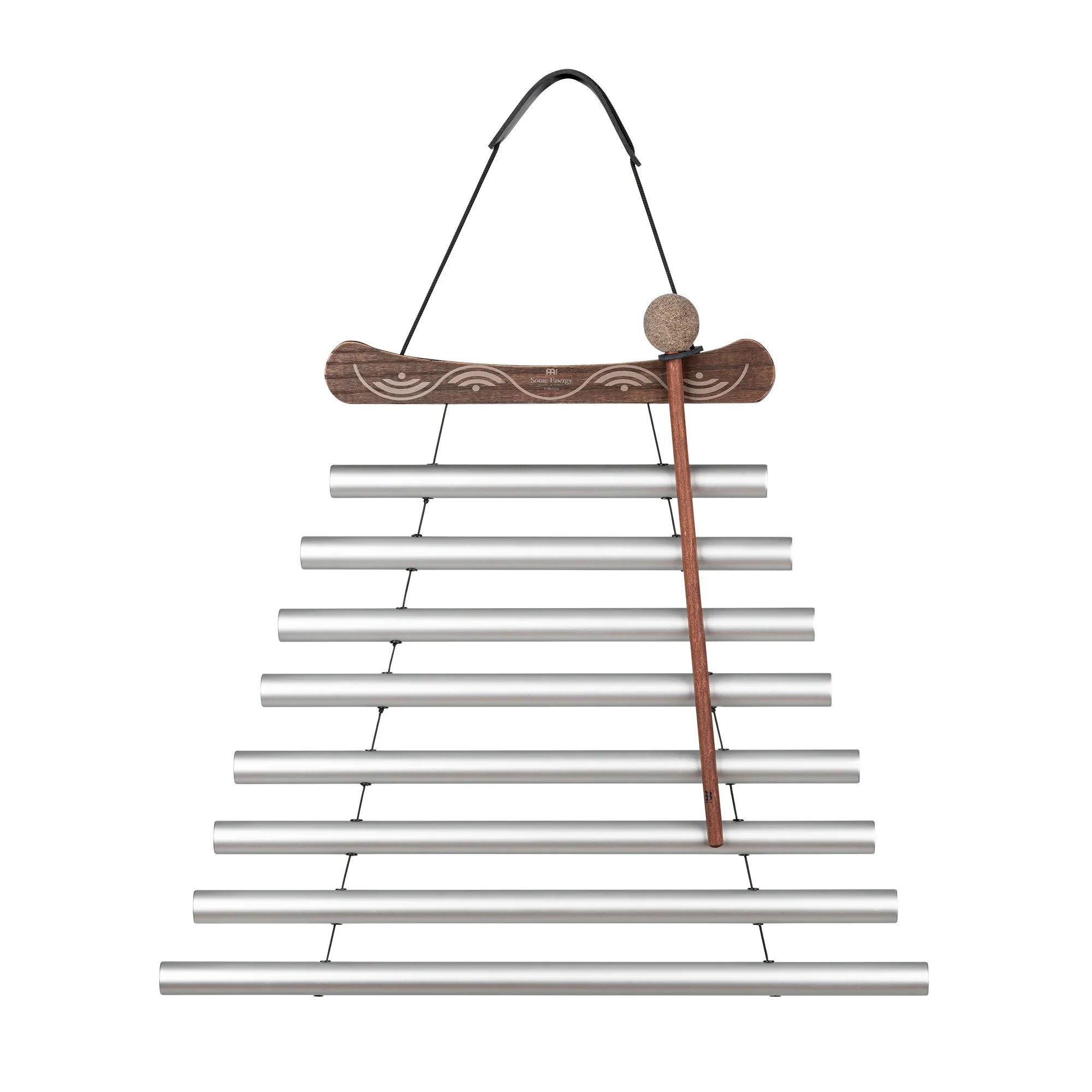 24" Meditation Flow Chime, 432 Hz, 8 Notes, C# Minor, Silver Utah Energy Healing Center