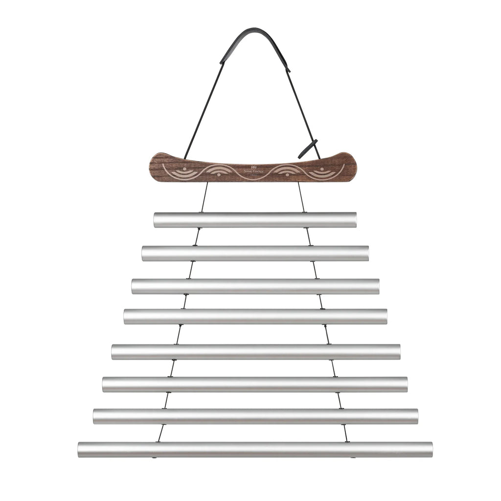 24" Meditation Flow Chime, 432 Hz, 8 Notes, C# Minor, Silver Utah Energy Healing Center