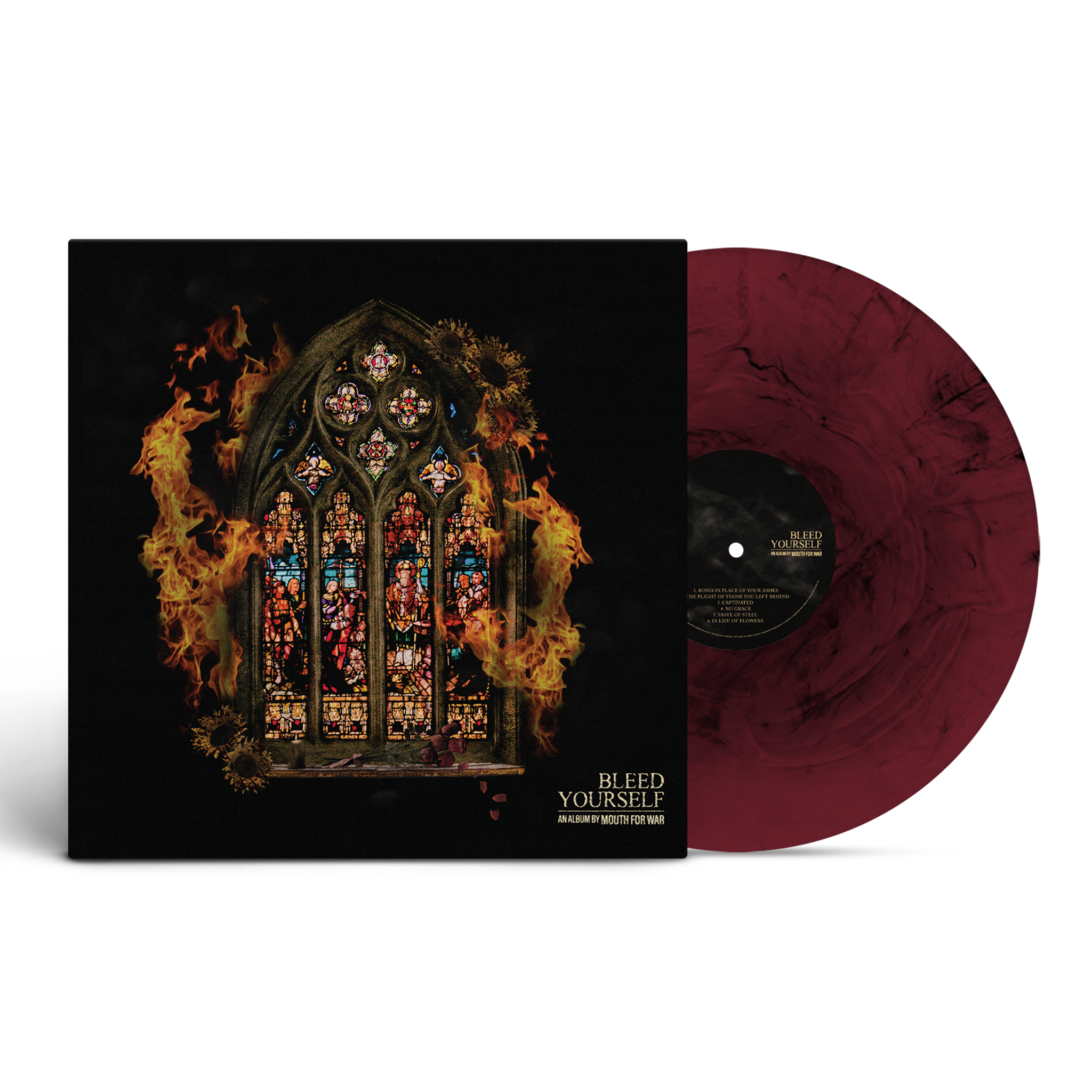 Mouth For War - Bleed Yourself Marble Vinyl MNRK Heavy
