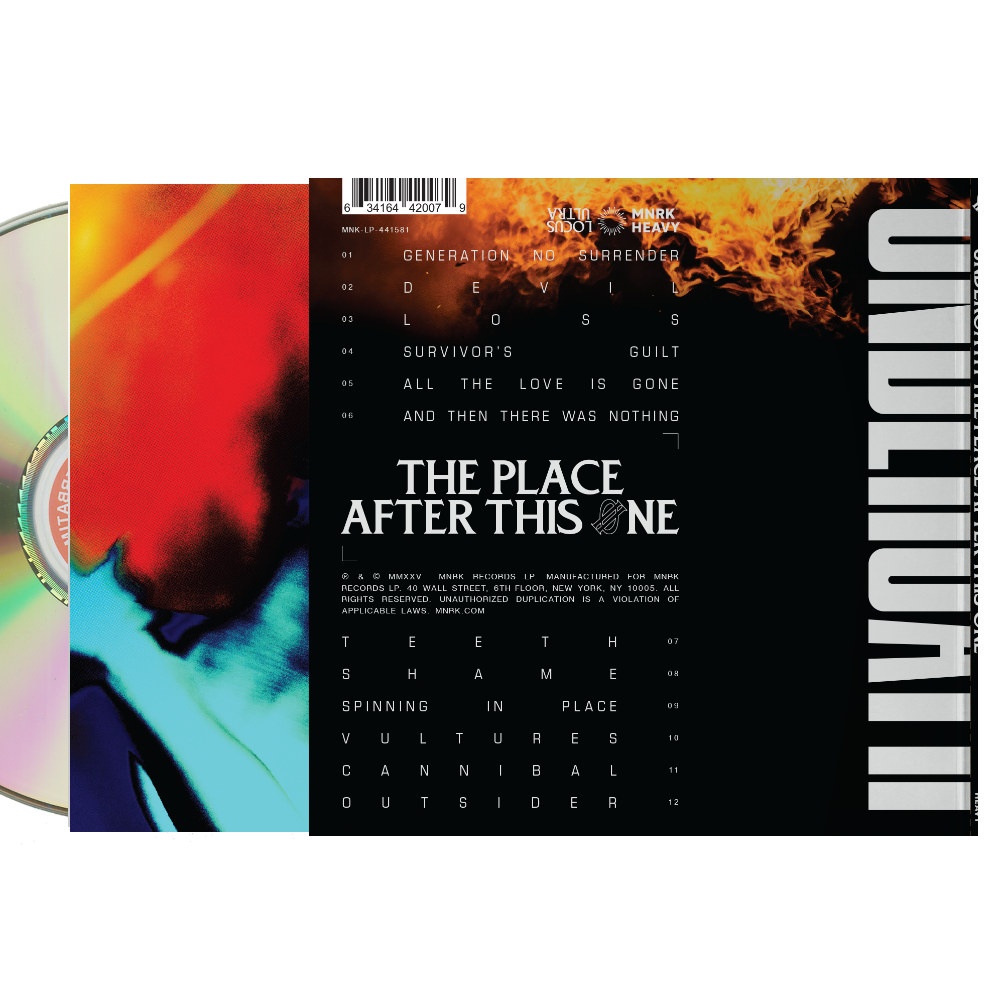 Underoath - The Place After This One Booklet CD MNRK Heavy