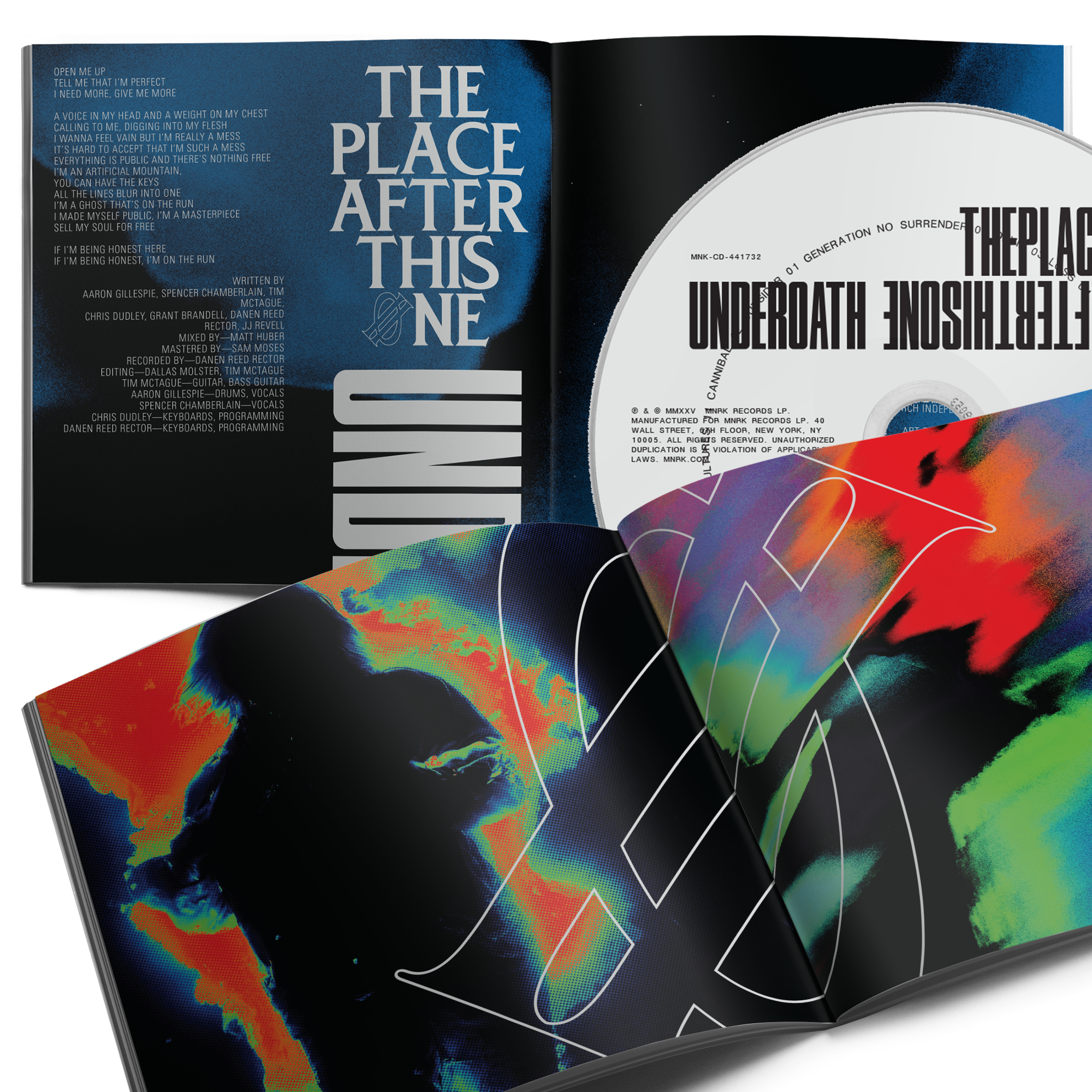 Underoath - The Place After This One Booklet CD MNRK Heavy
