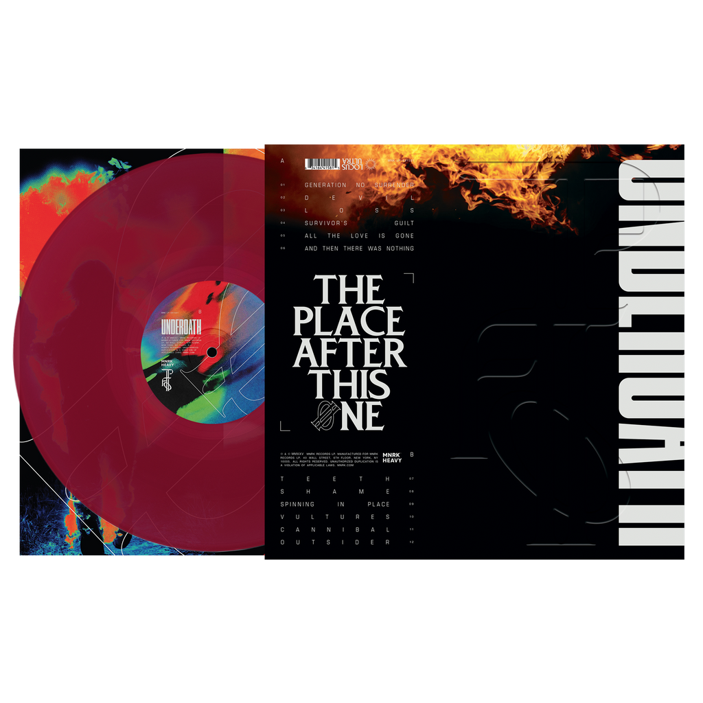 Underoath - The Place After This One Ruby Vinyl MNRK Heavy