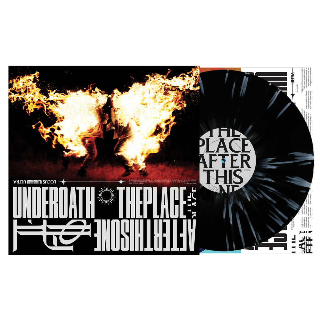 Underoath - The Place After This One Black/White Splatter Vinyl MNRK Heavy