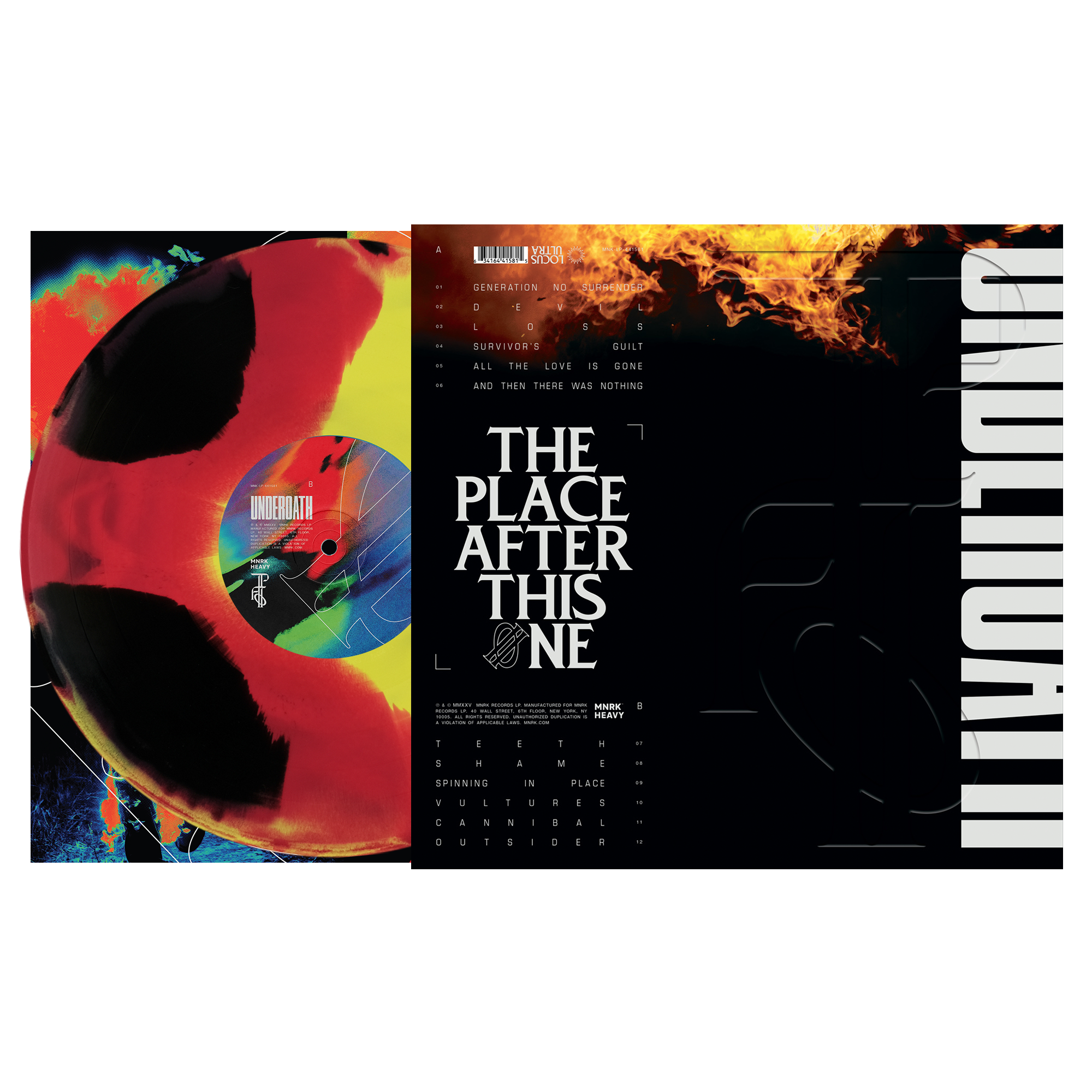 Underoath - The Place After This One Deluxe Thermo Vinyl MNRK Heavy