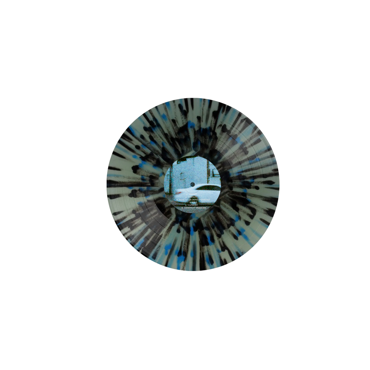 Relate. - Have I Ever Done Anything? on Coke Bottle Clear with Splatter Vinyl MNRK Heavy