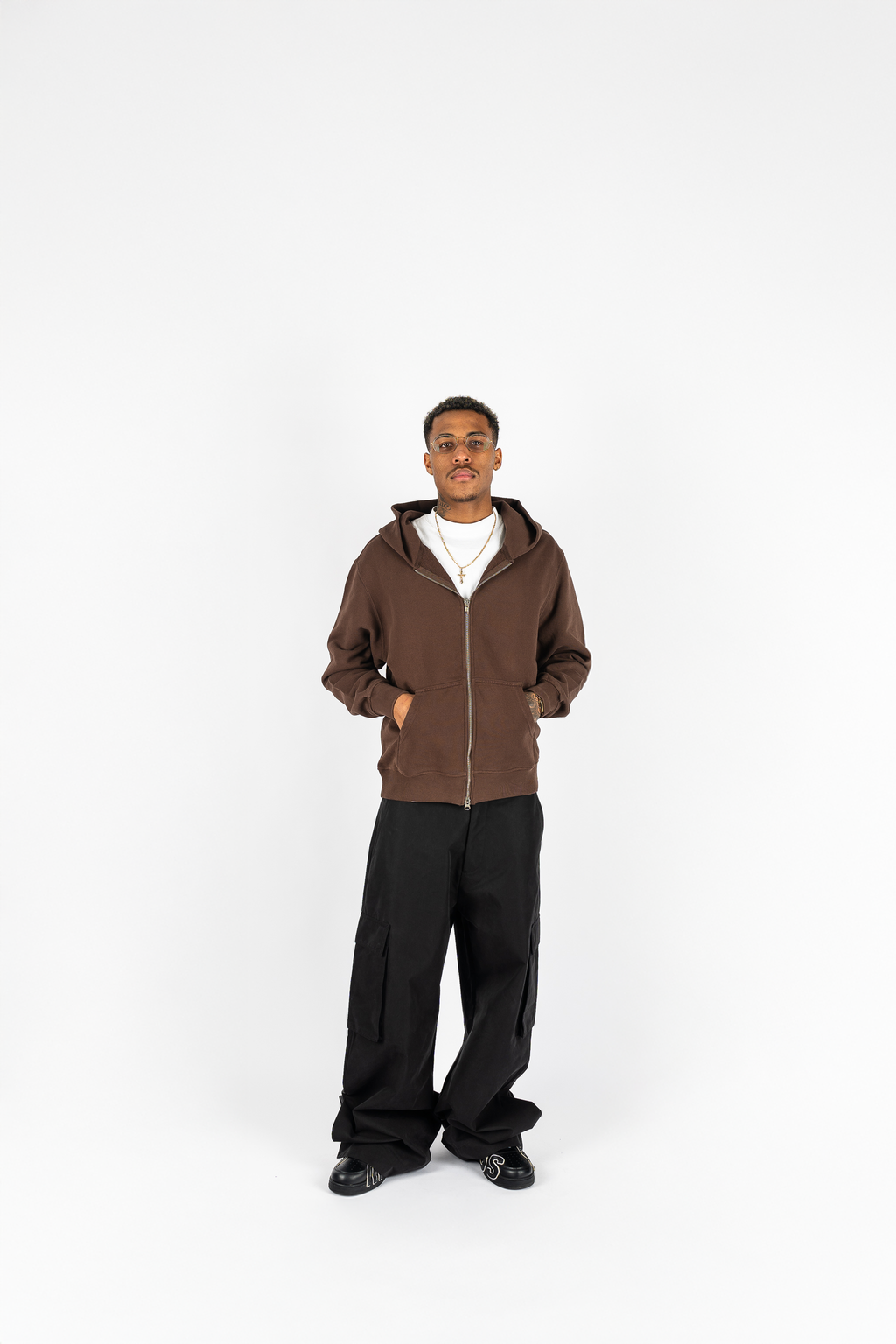 Garment Dye Zip Up Fleece Superline