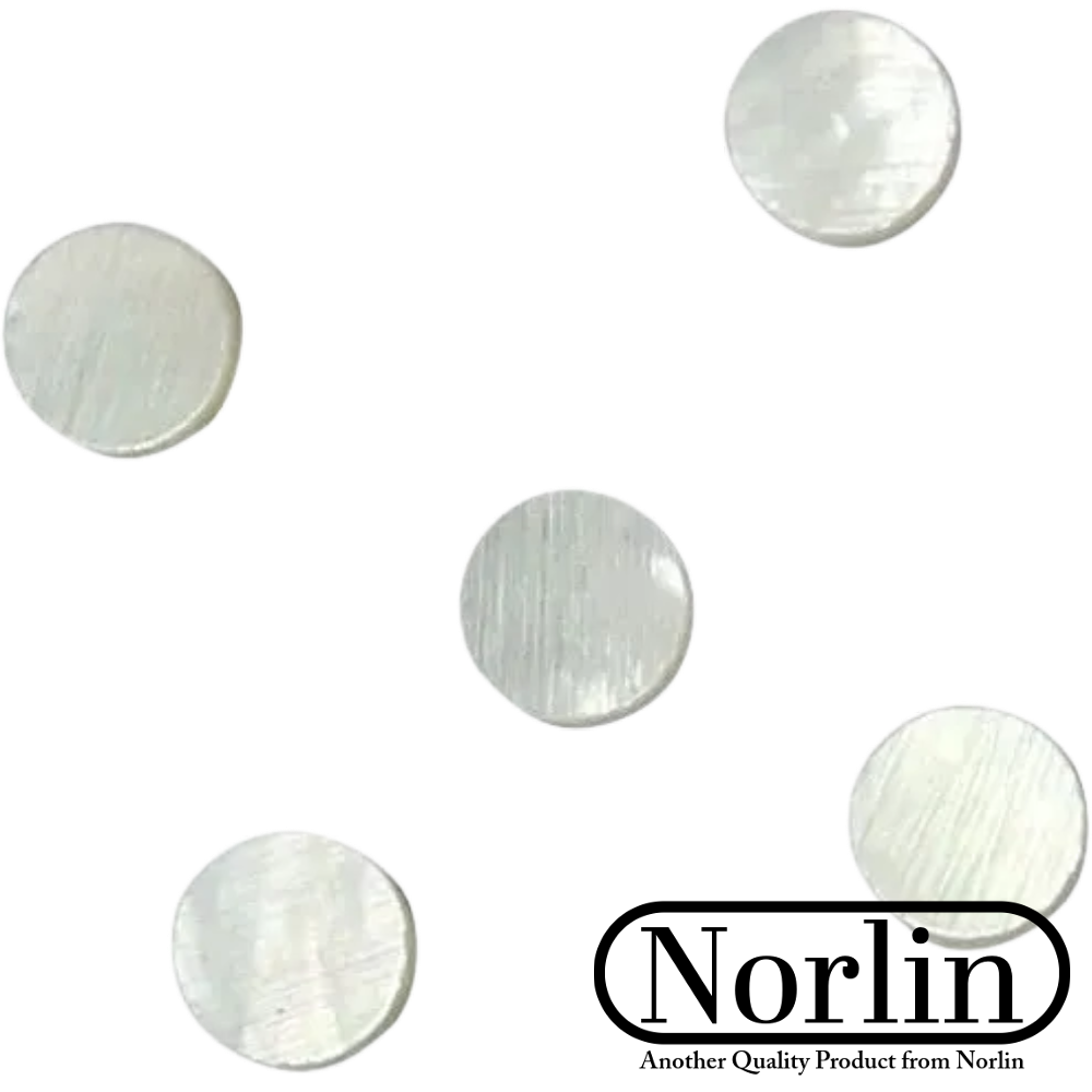 Mother of Pearl Side Position Dots & Inlays for Guitar (10-Pack) Randy's LLC
