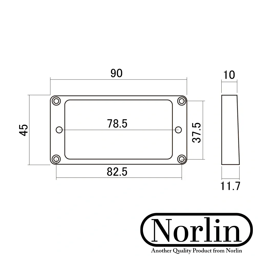 Humbucker Pickup Tapered Mounting Ring (Relic Light Cream) for Gibson® Guitars Randy's LLC