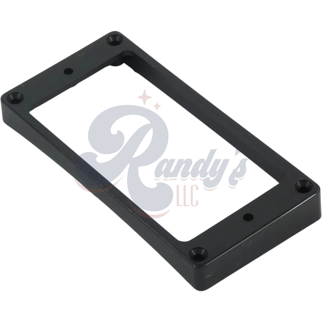 Humbucker Pickup Carved-Top Mounting Ring (Black) for Gibson® Guitars Randy's LLC