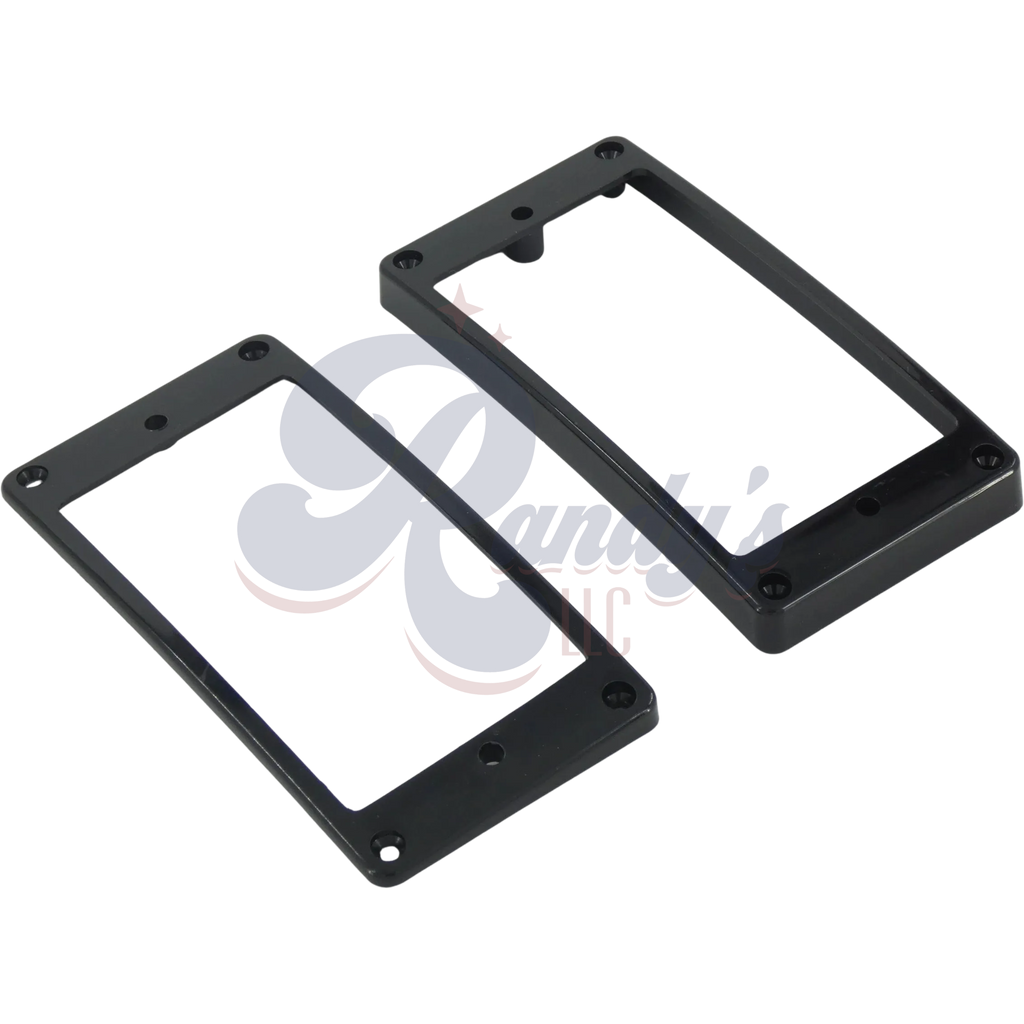 Humbucker Mounting Ring (Tapered w/ Curved Top & Bottom) Black - CLOSEOUT Randy's LLC