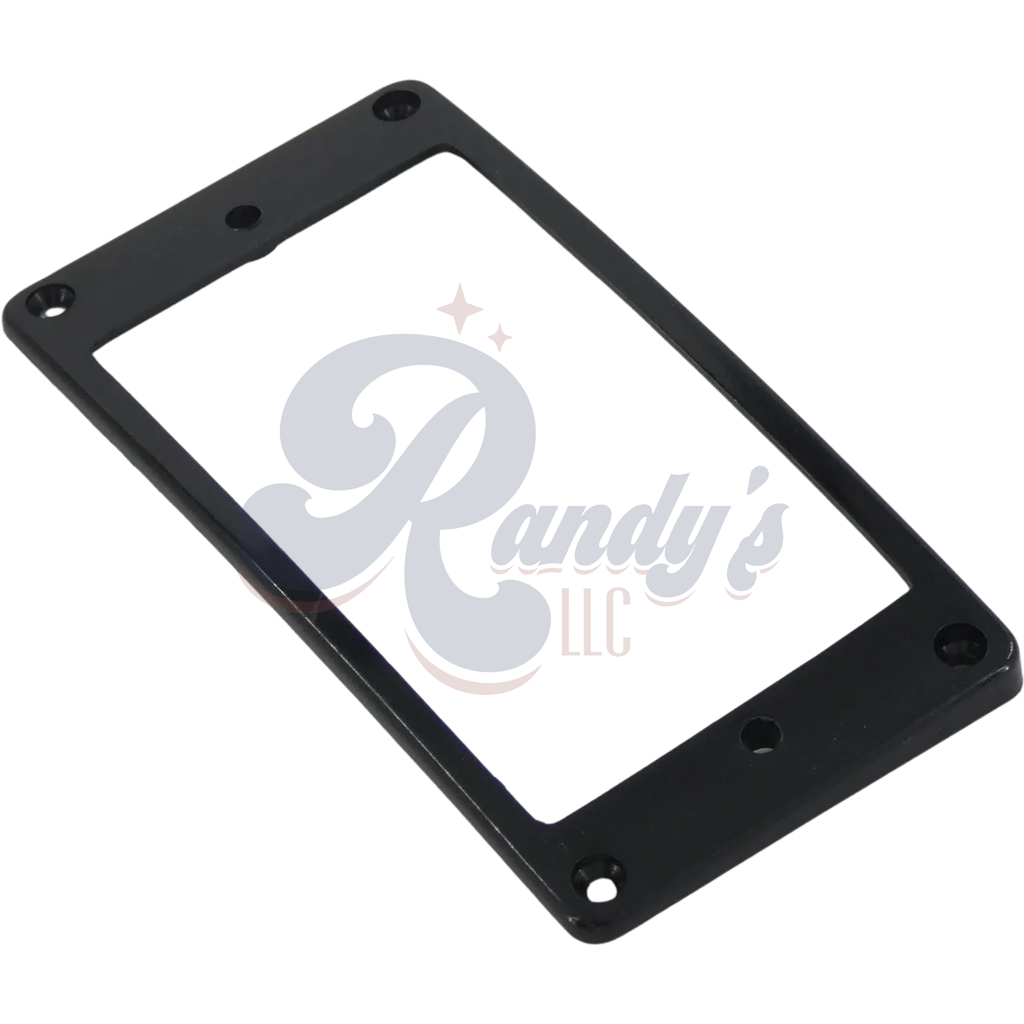 Humbucker Mounting Ring (Tapered w/ Curved Top & Bottom) Black - CLOSEOUT Randy's LLC