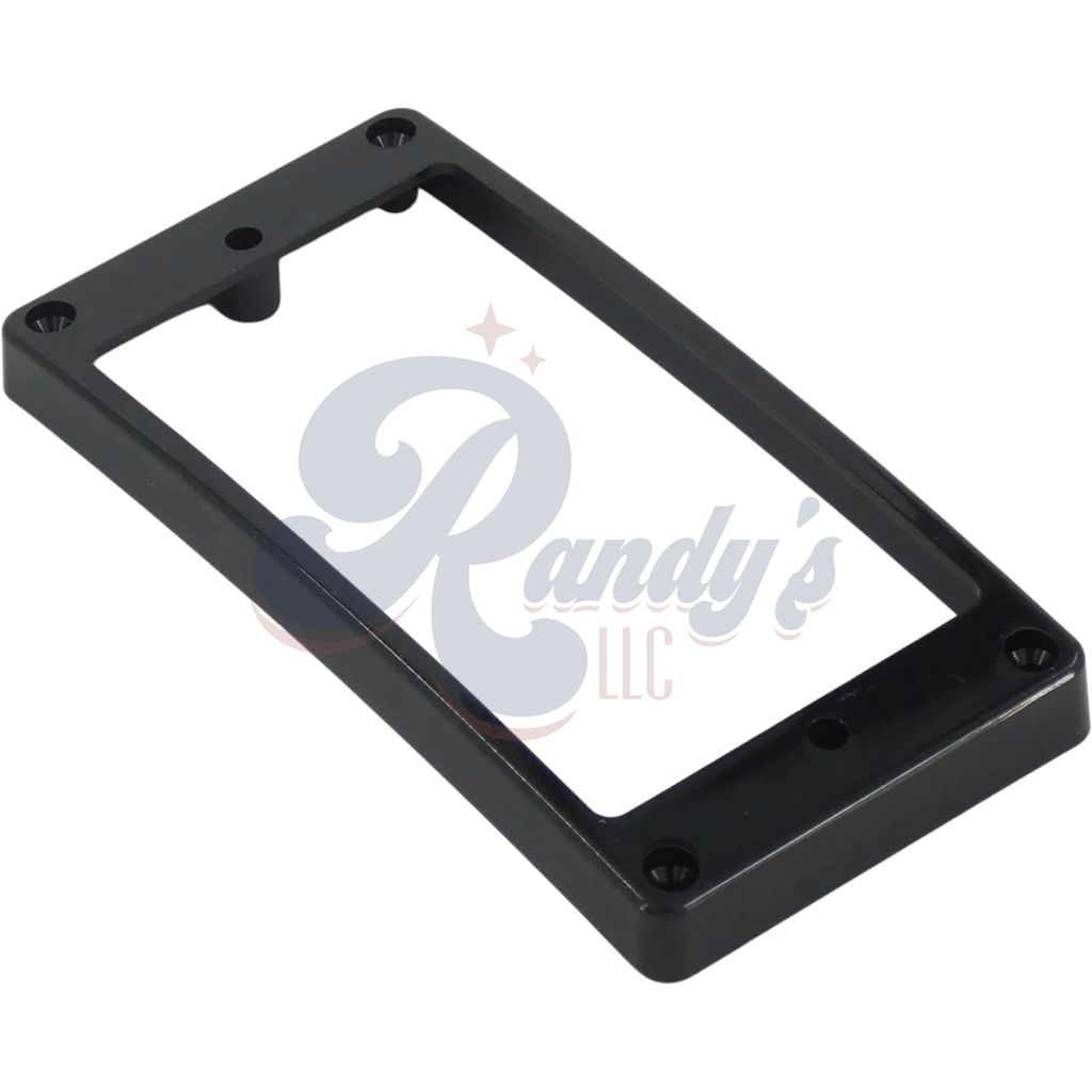 Humbucker Mounting Ring (Tapered w/ Curved Top & Bottom) Black - CLOSEOUT Randy's LLC