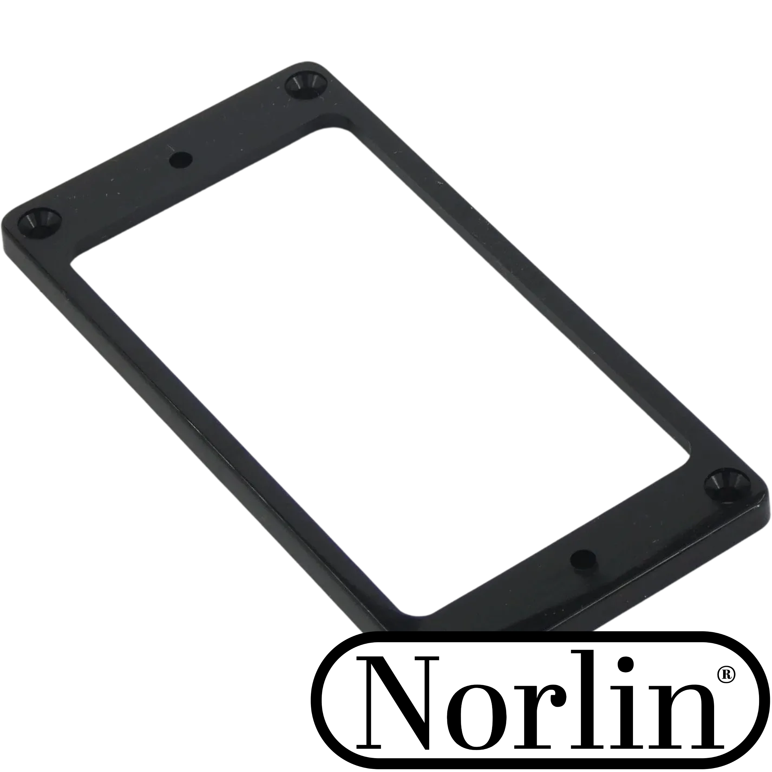 Humbucker Pickup Tapered Mounting Ring (Black) for Gibson® Guitars Randy's LLC