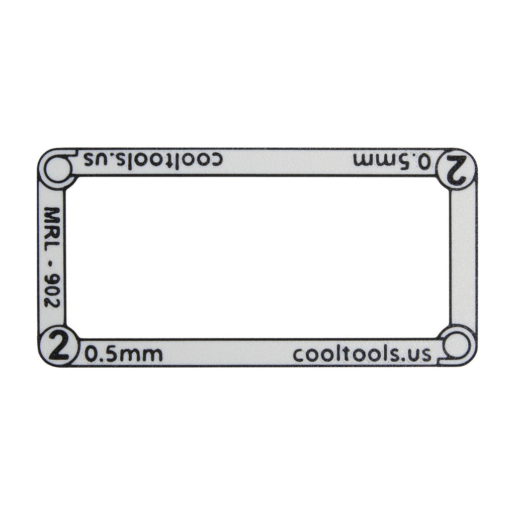 Mini Clay Thickness Rolling Frames Cool Tools