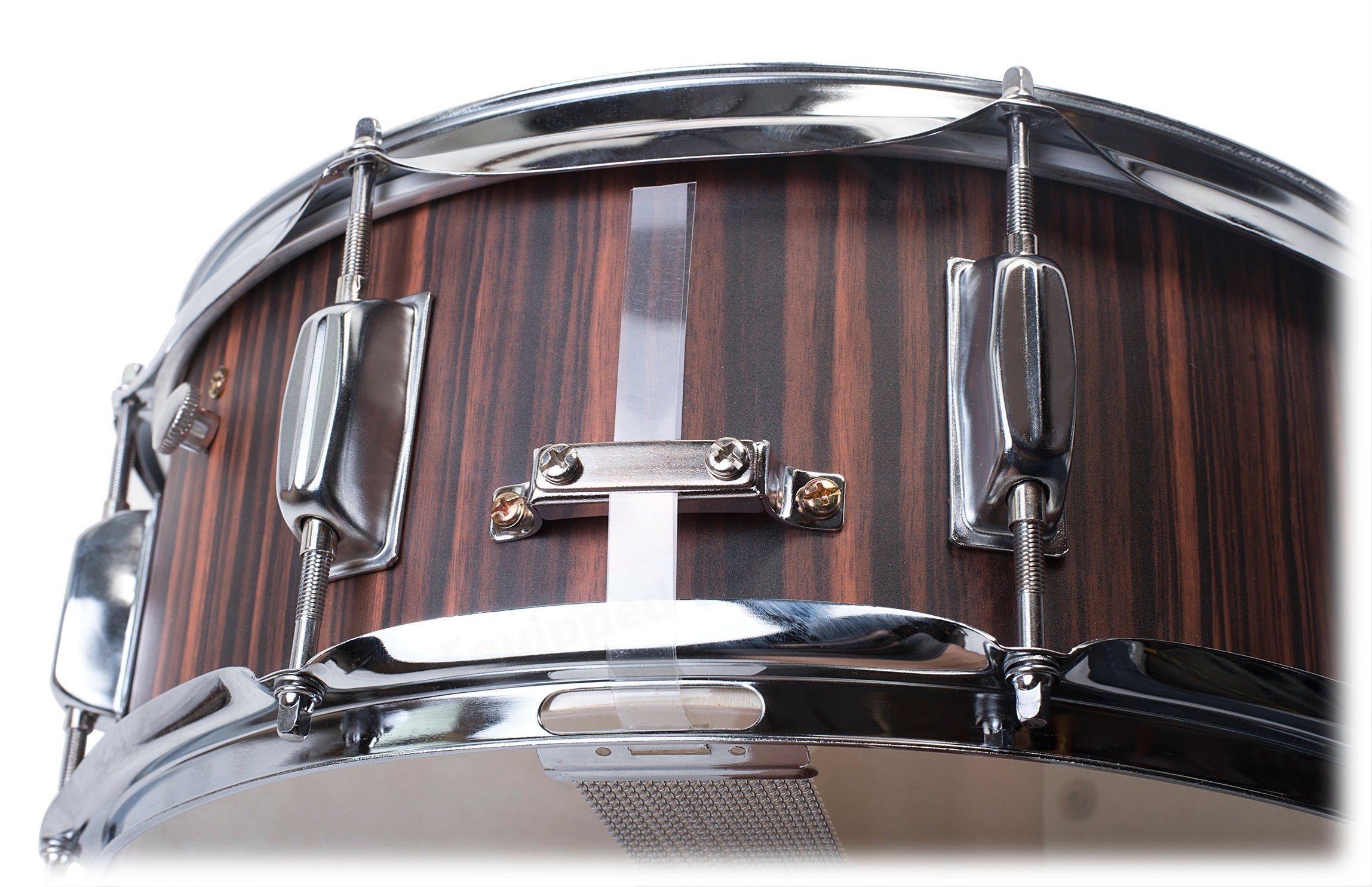 Snare Drum Set by GRIFFIN - Includes Snare Stand, 2 Pairs of Maple Drum Sticks & Drum Key | Wood Shell Drum Set, Chrome Holder Acoustic GeekStands.com