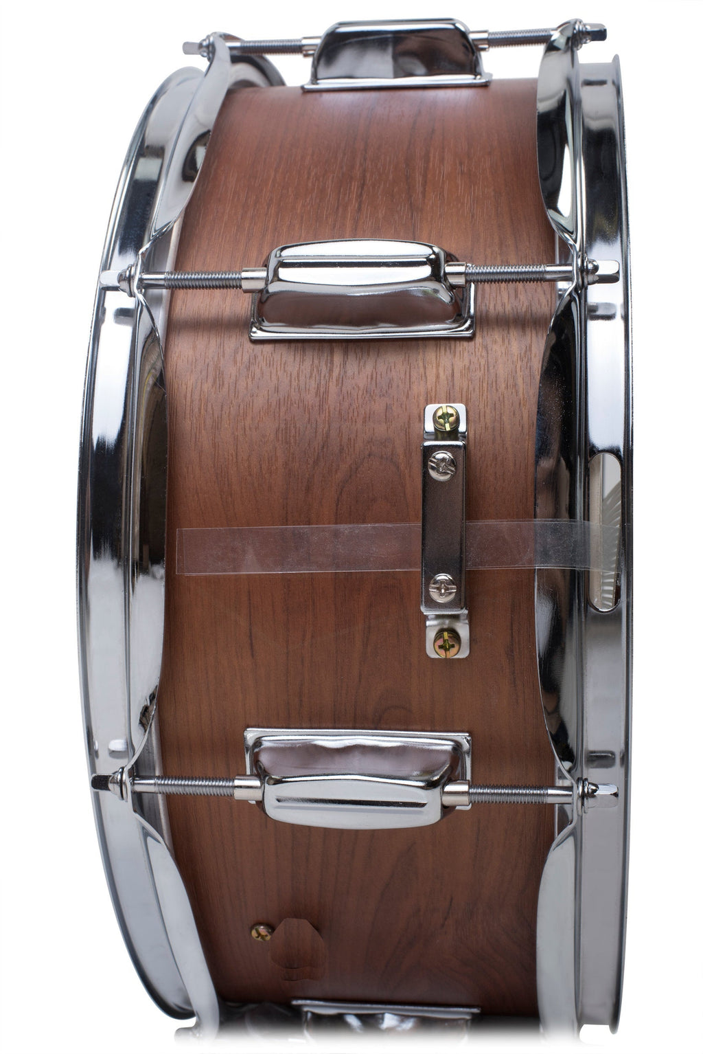 GRIFFIN Snare Drum Package with Snare Stand, 2 Pairs of Drum Sticks & Drum Key | Snare Kit with Poplar Wood Shell 14" x 5.5" with Flat Hickory PVC | 8 Metal Tuning Lugs & Snare Strainer Throw Off GeekStands.com