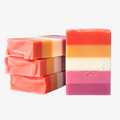 Lesbian Pride Grapefruit Peony Handcrafted Soap Mineral Springs Soap