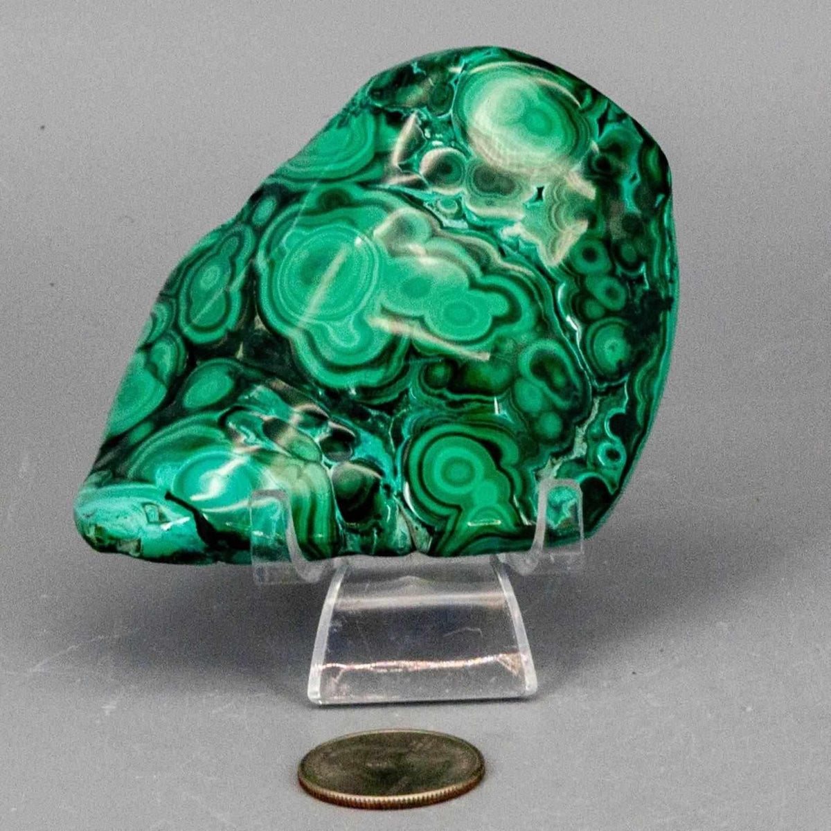 Malachite Crystal Freeform for Transformation & Heart Crystal Destiny