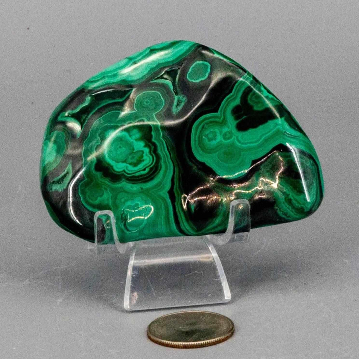 Malachite Crystal Freeform for Transformation & Heart Crystal Destiny