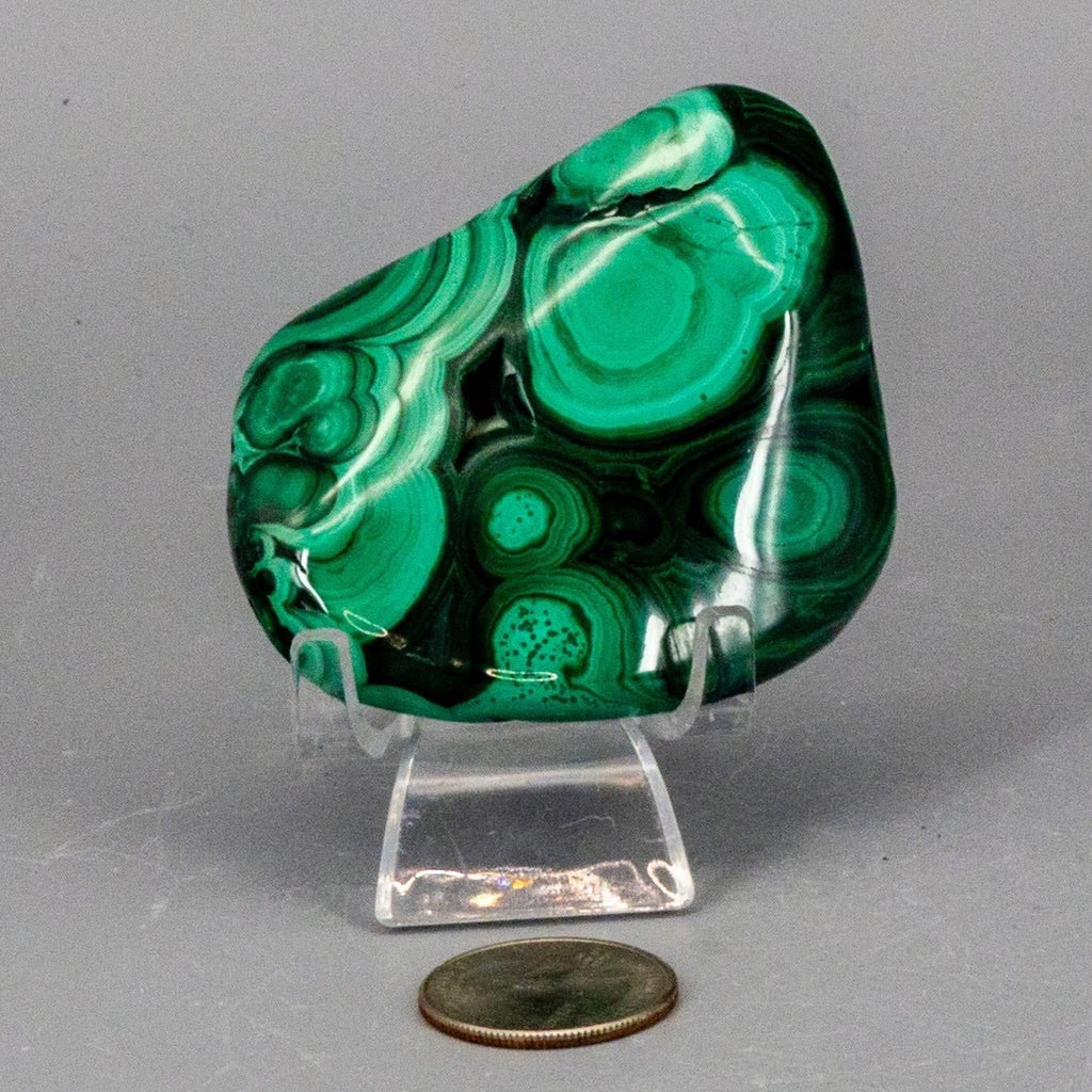 Malachite Crystal Freeform for Transformation & Heart Crystal Destiny
