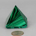 Malachite Crystal Pyramid Heart Chakra Transformation Crystal Destiny