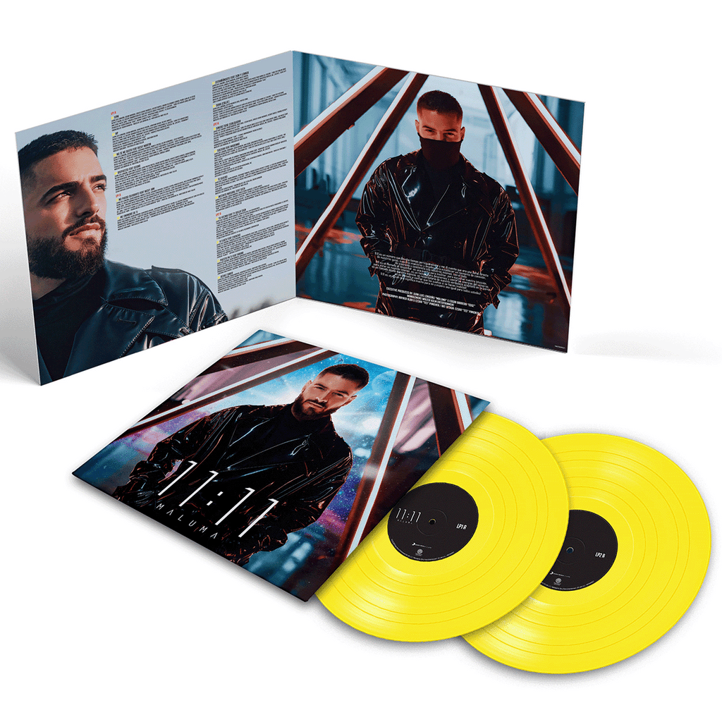 Maluma - 11:11 Yellow Vinyl 2LP Sony Latin