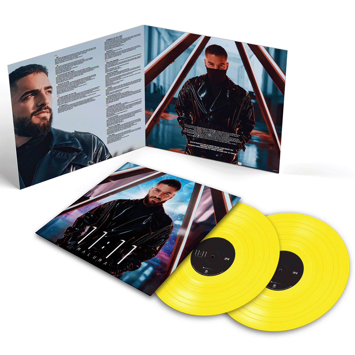 Maluma - 11:11 Yellow Vinyl 2LP Sony Latin