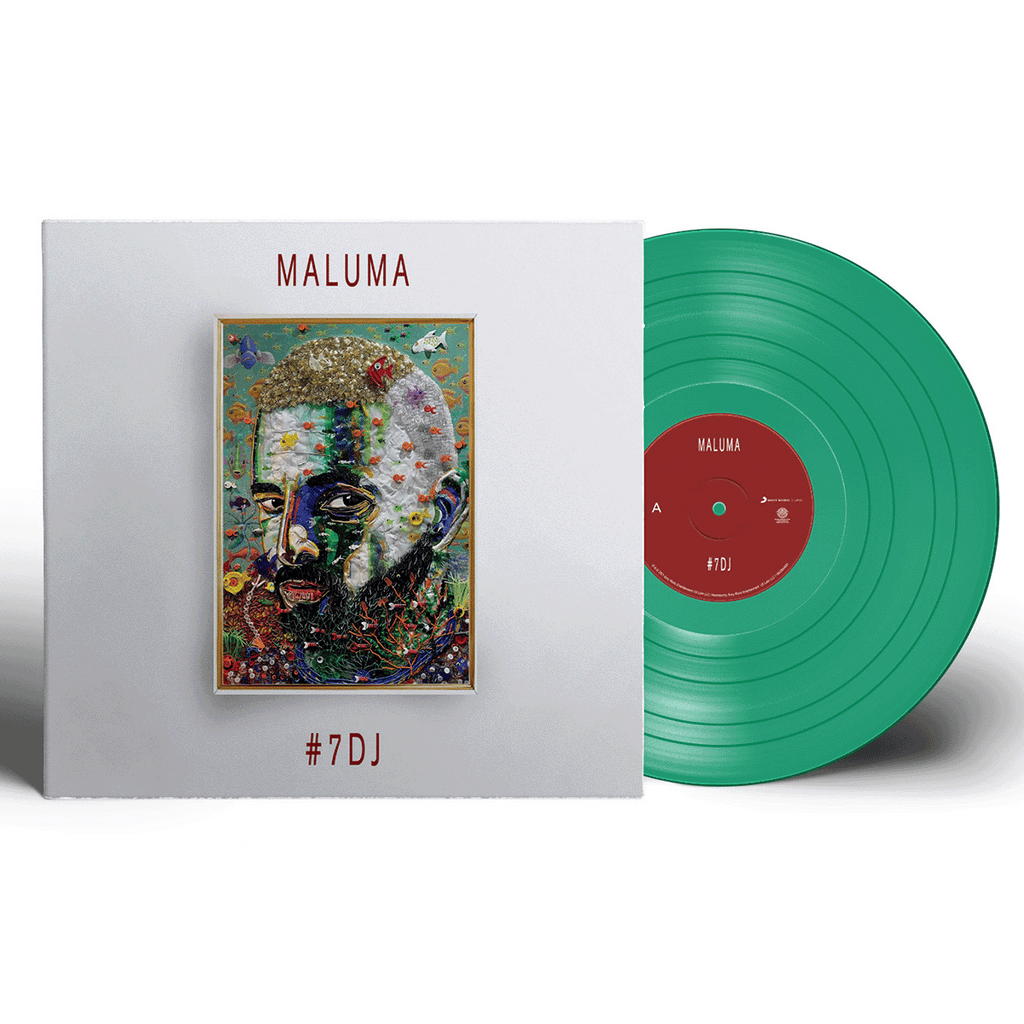 Maluma - #7DJ (7 Dias En Jamaica) Turquoise Vinyl LP Sony Latin