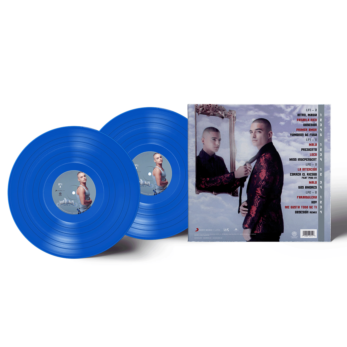 Maluma - Magia Blue Vinyl 2LP Sony Latin