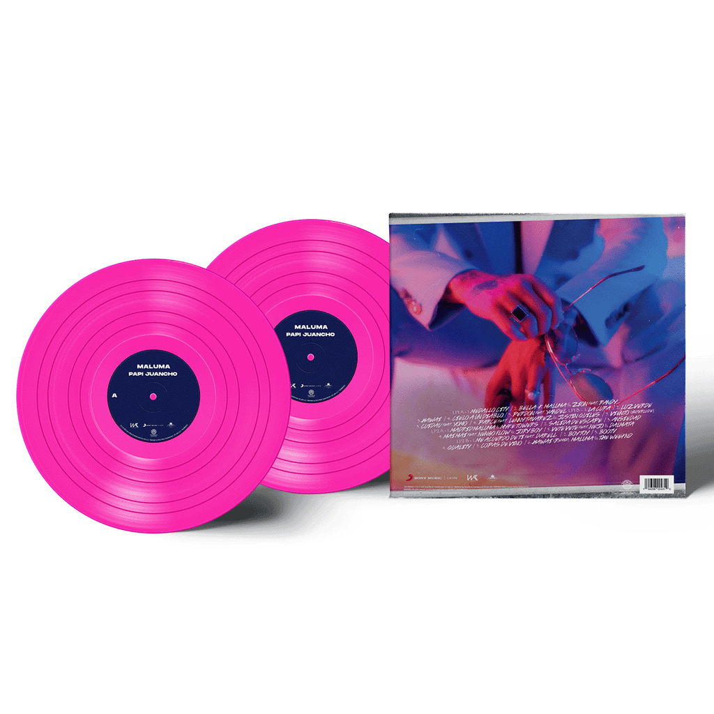 Maluma - PAPI JUANCHO Pink Vinyl 2LP Sony Latin