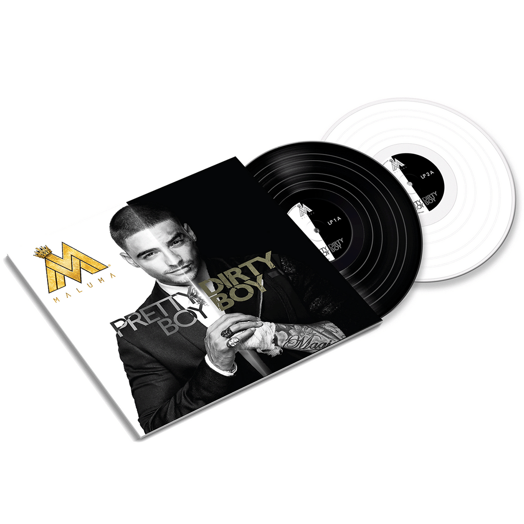 Maluma - Pretty Boy, Dirty Boy White & Black Vinyl 2LP Sony Latin