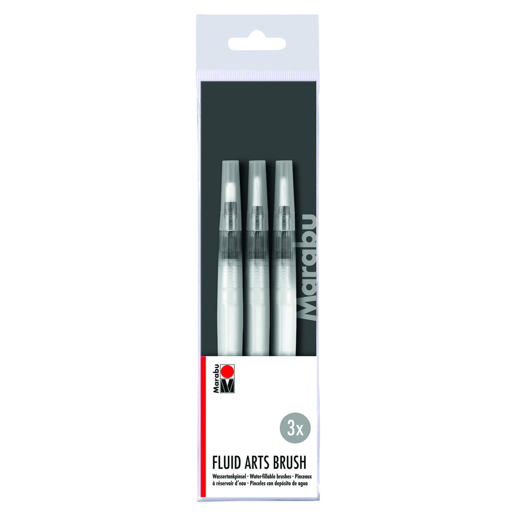Marabu Fluid Arts waterbrush 3-set ShopSketchBox